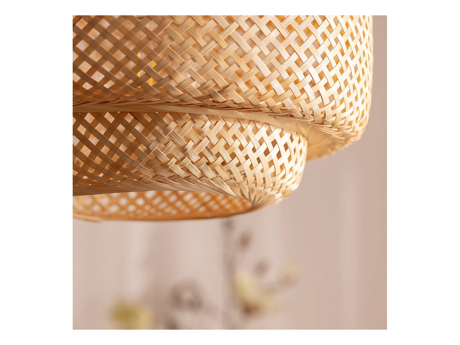 Suspension Bambou Nagua Naturel