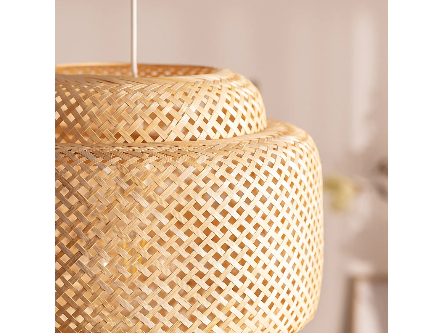 Suspension Bambou Nagua Naturel