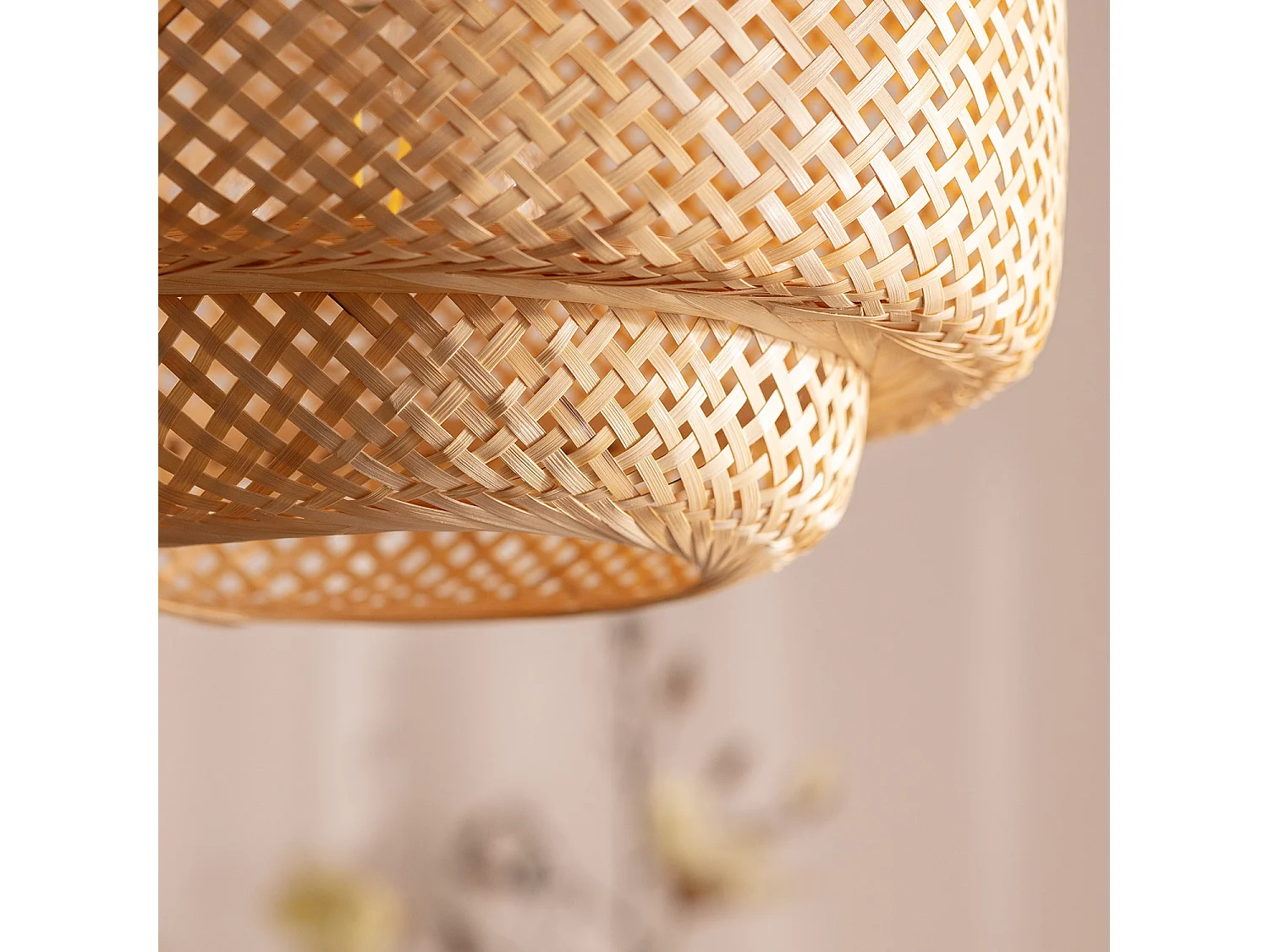 Suspension Bambou Nagua Naturel