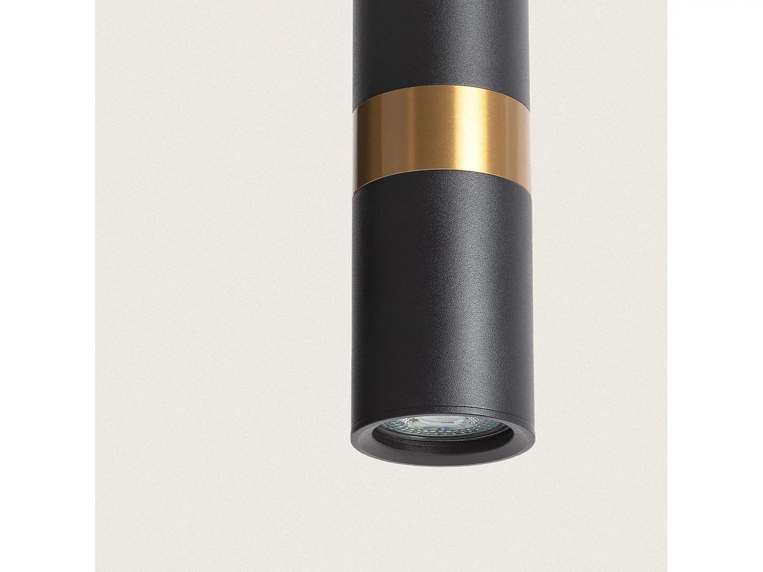 Suspension Métal Lumen  Noir