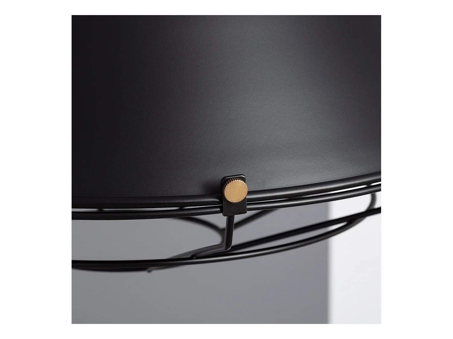 Lampada a Sospensione in Metallo Jagger Nero