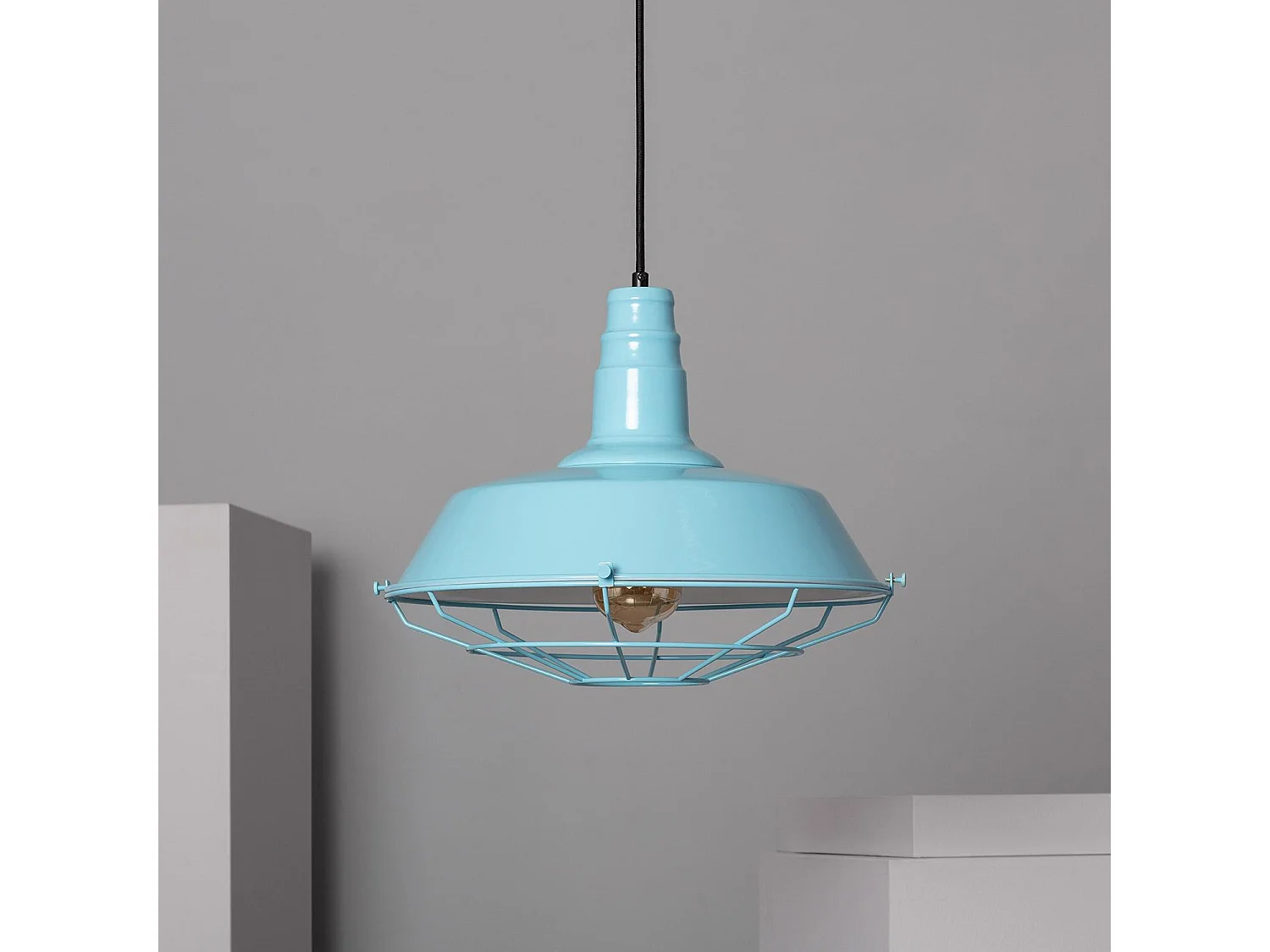 Suspension Métal Jagger Noir