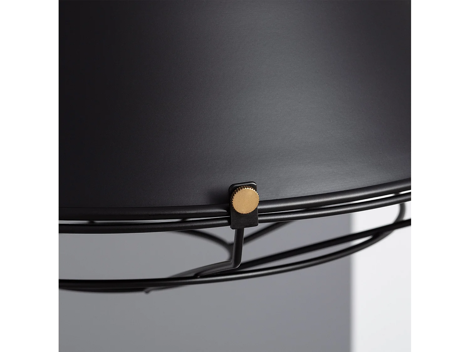 Lampada a Sospensione in Metallo Jagger Nero