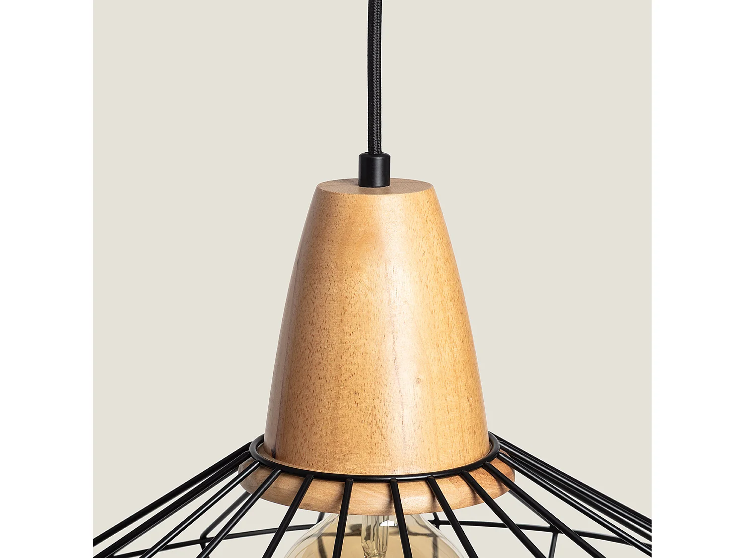 Suspension Métal Keler Noir