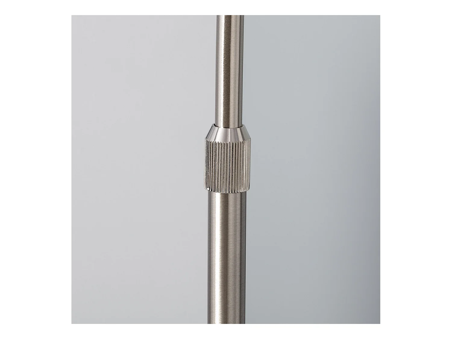 Lámpara de Pie Gebogen Plateado