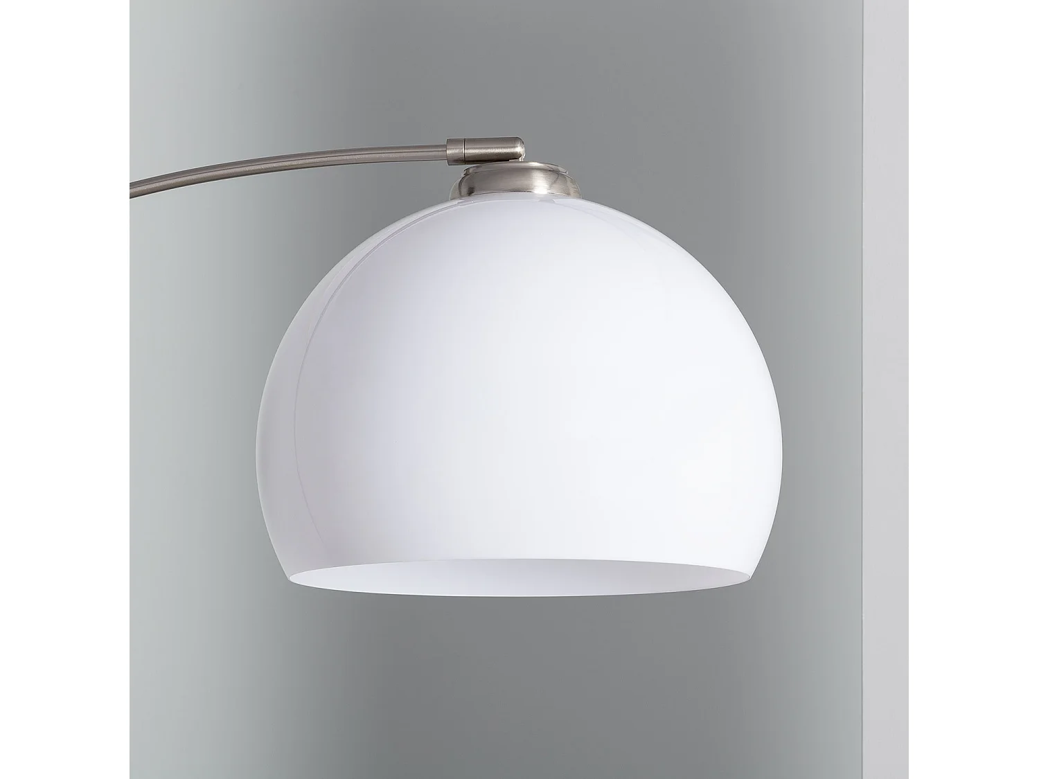 Lampadaire Gebogen  Argenté