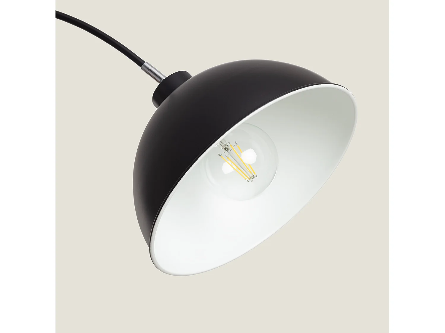 Lampadaire Aluminium Maisie Noir