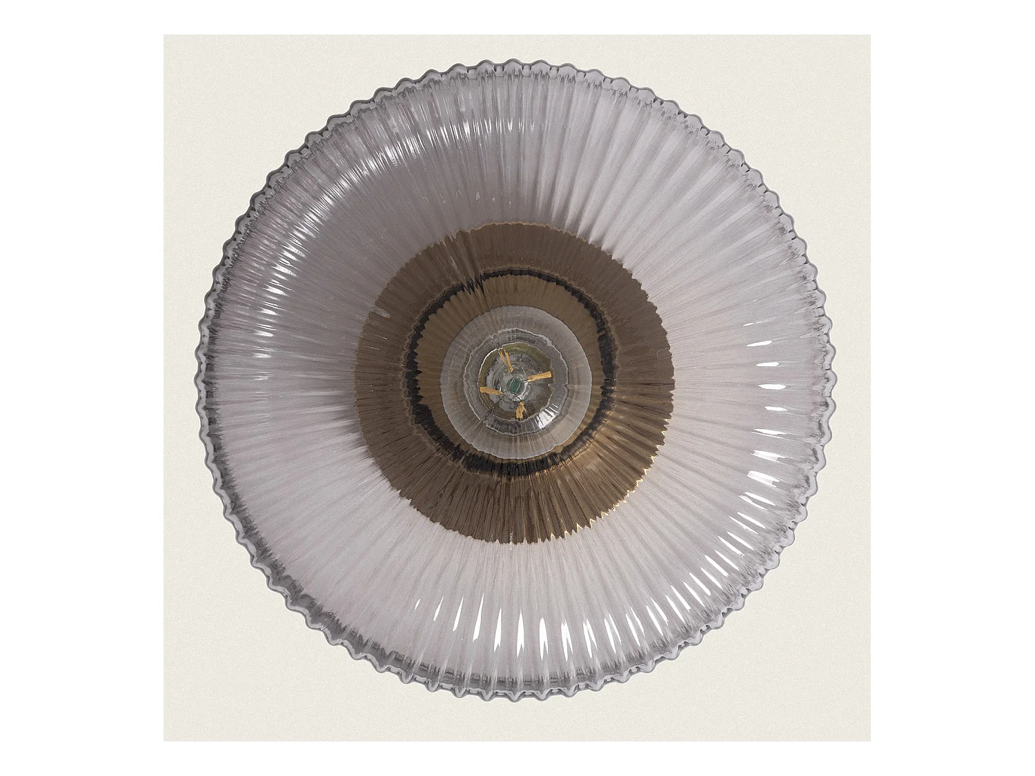 Lámpara de Techo Metal y Cristal Windsor Dorado