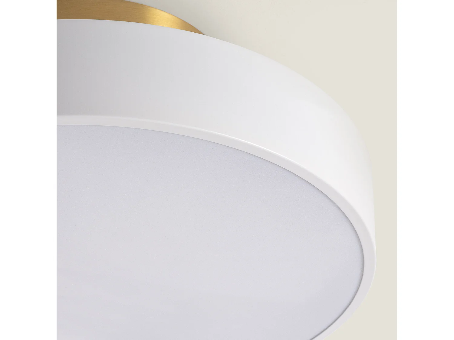 Plafonnier Métal Atenea Blanc