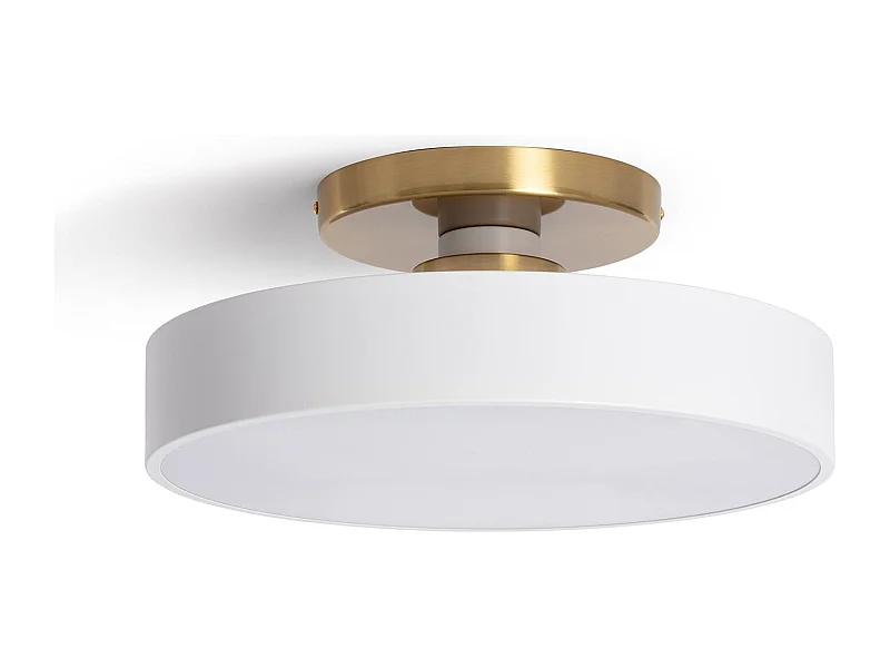 Lampada da Soffitto Metallo Atenea Bianco