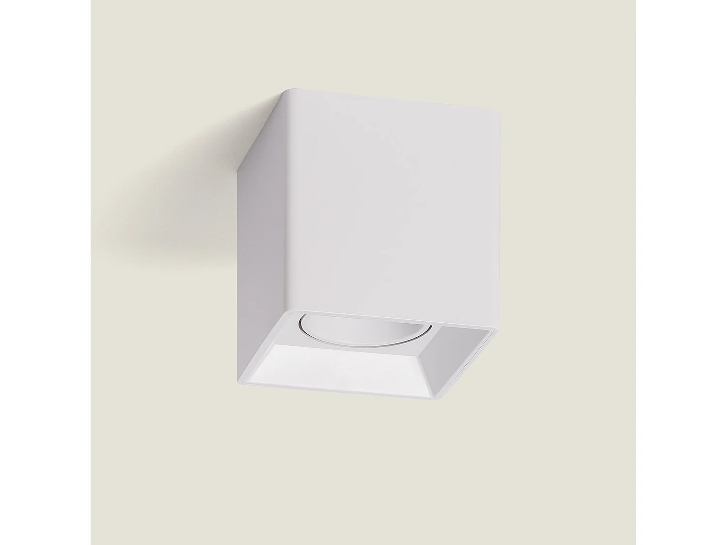 Plafonnier Blanc Jaspe  Blanc
