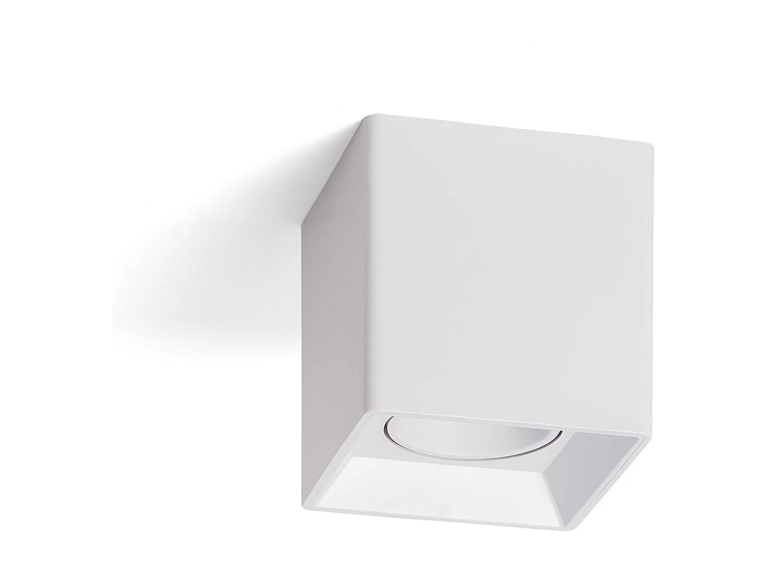 Plafonnier Blanc Jaspe  Blanc