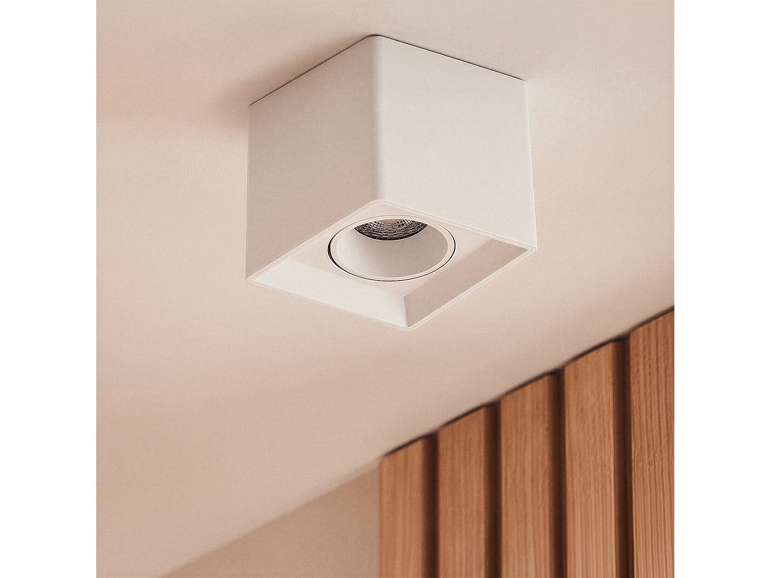 Applique da Soffitto Jaspe Bianco Bianco
