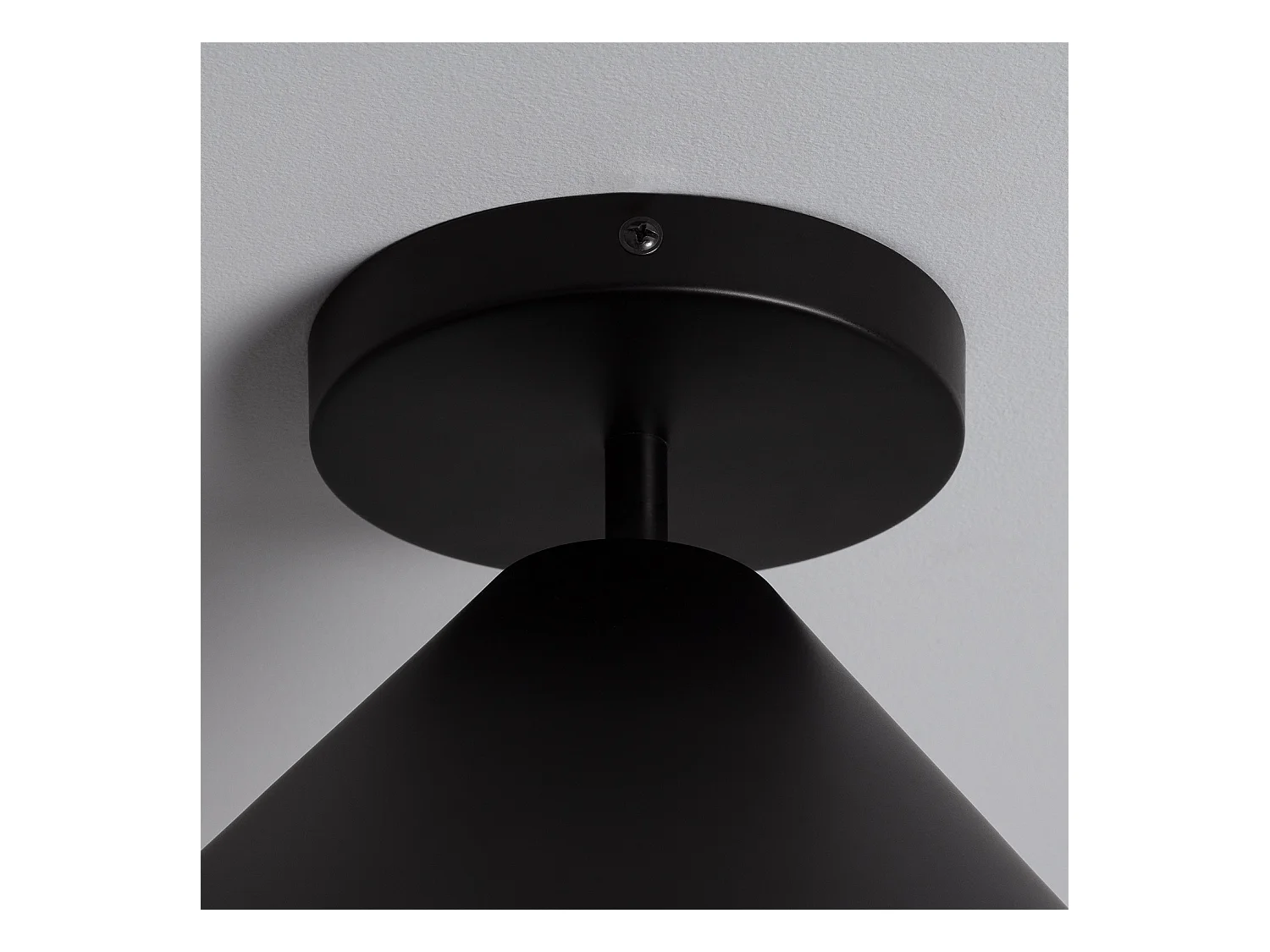 Lámpara de Techo Metal Darvoza Negro - Oro