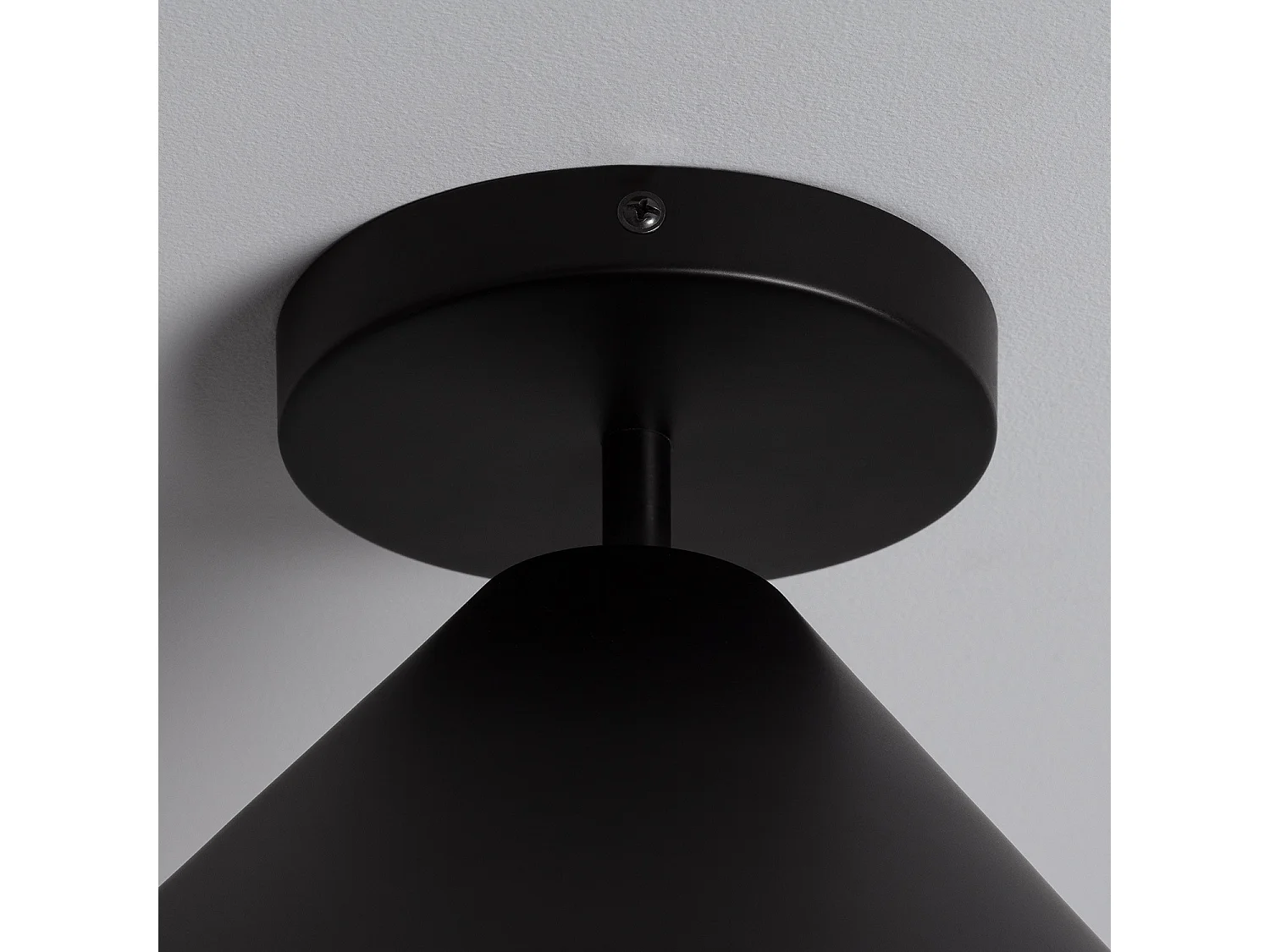 Lámpara de Techo Metal Darvoza Negro - Oro