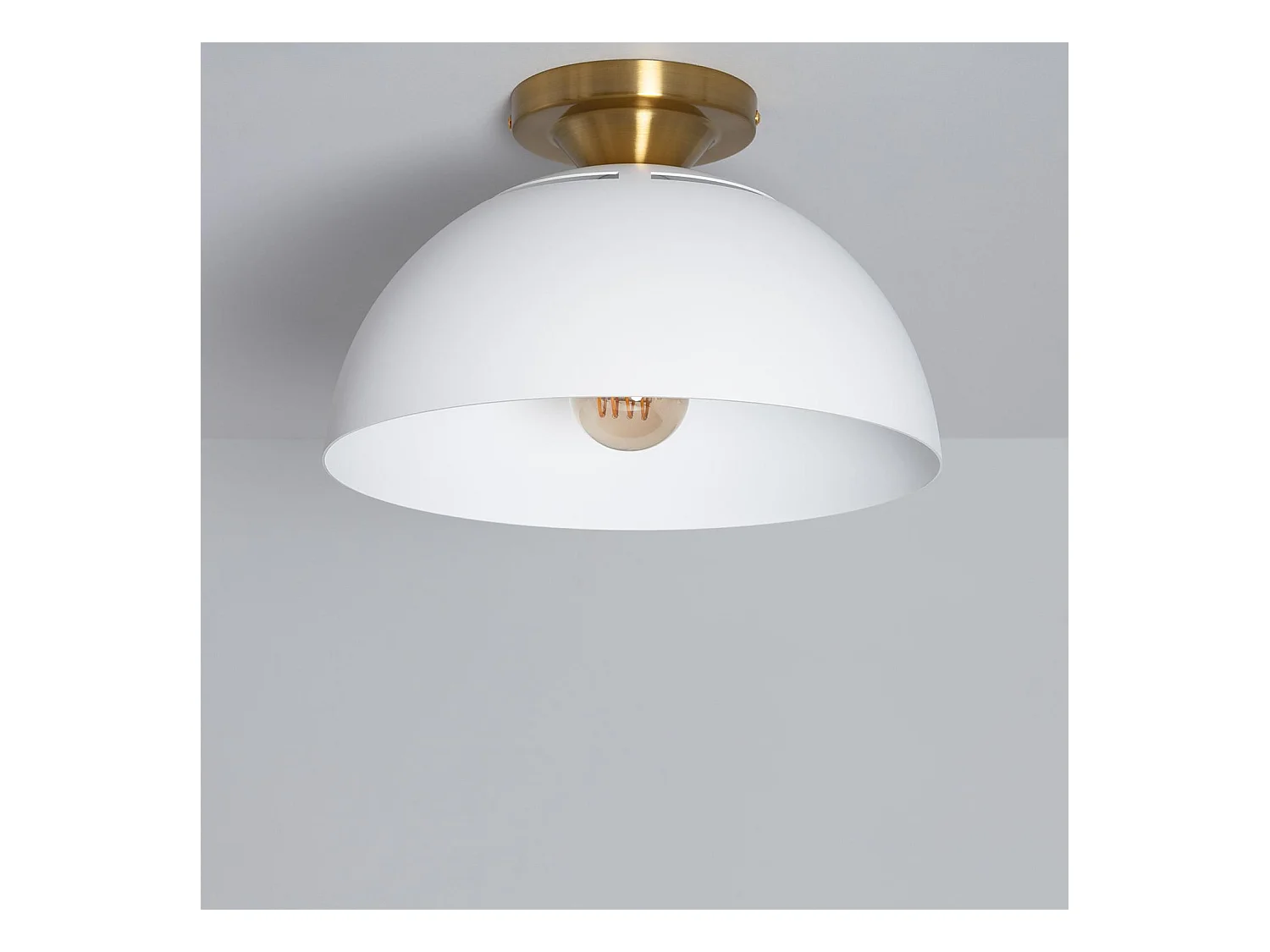 Plafonnier Aluminium Deméter Noir