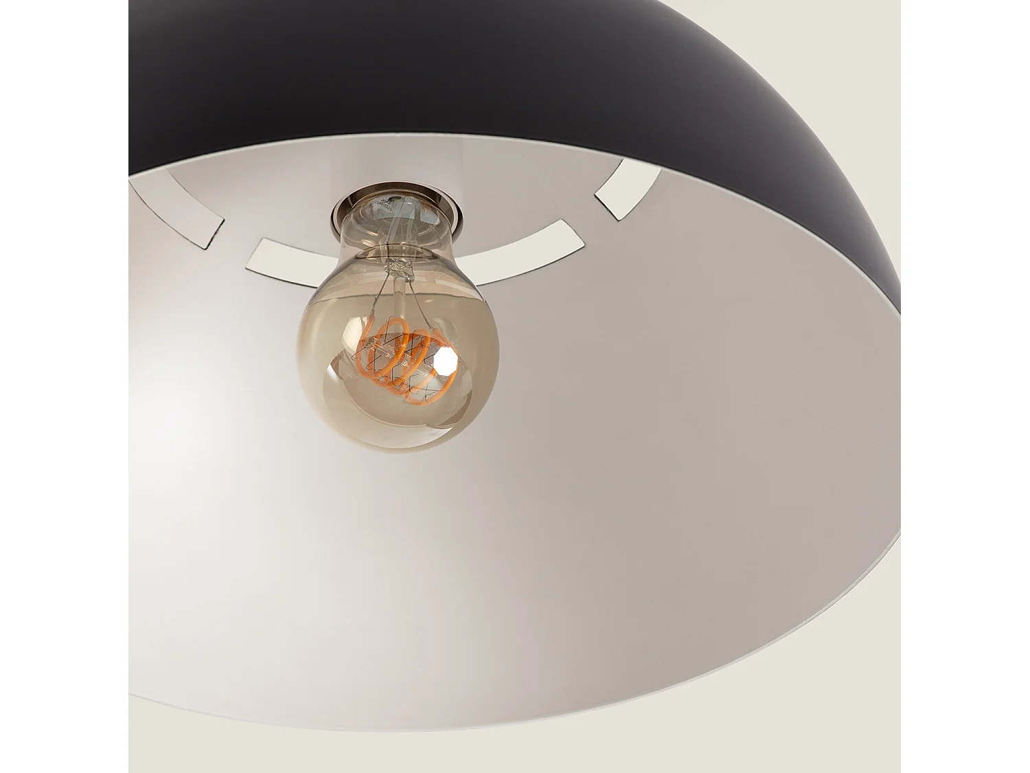 Plafonnier Aluminium Deméter Noir