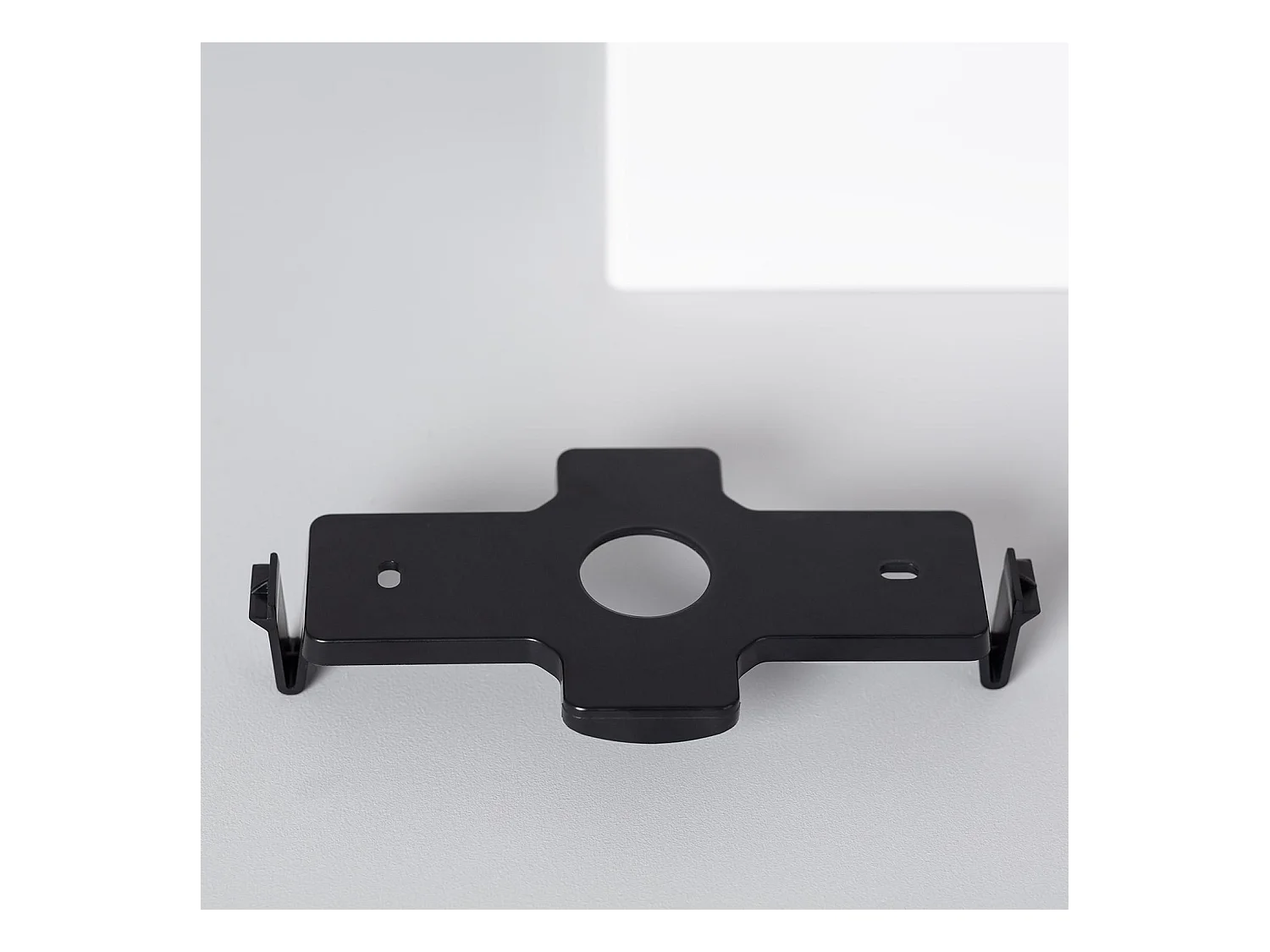 Plafonnier Space Carré Double Blanc avec Ampoule GU10 4000K Blanc neutre