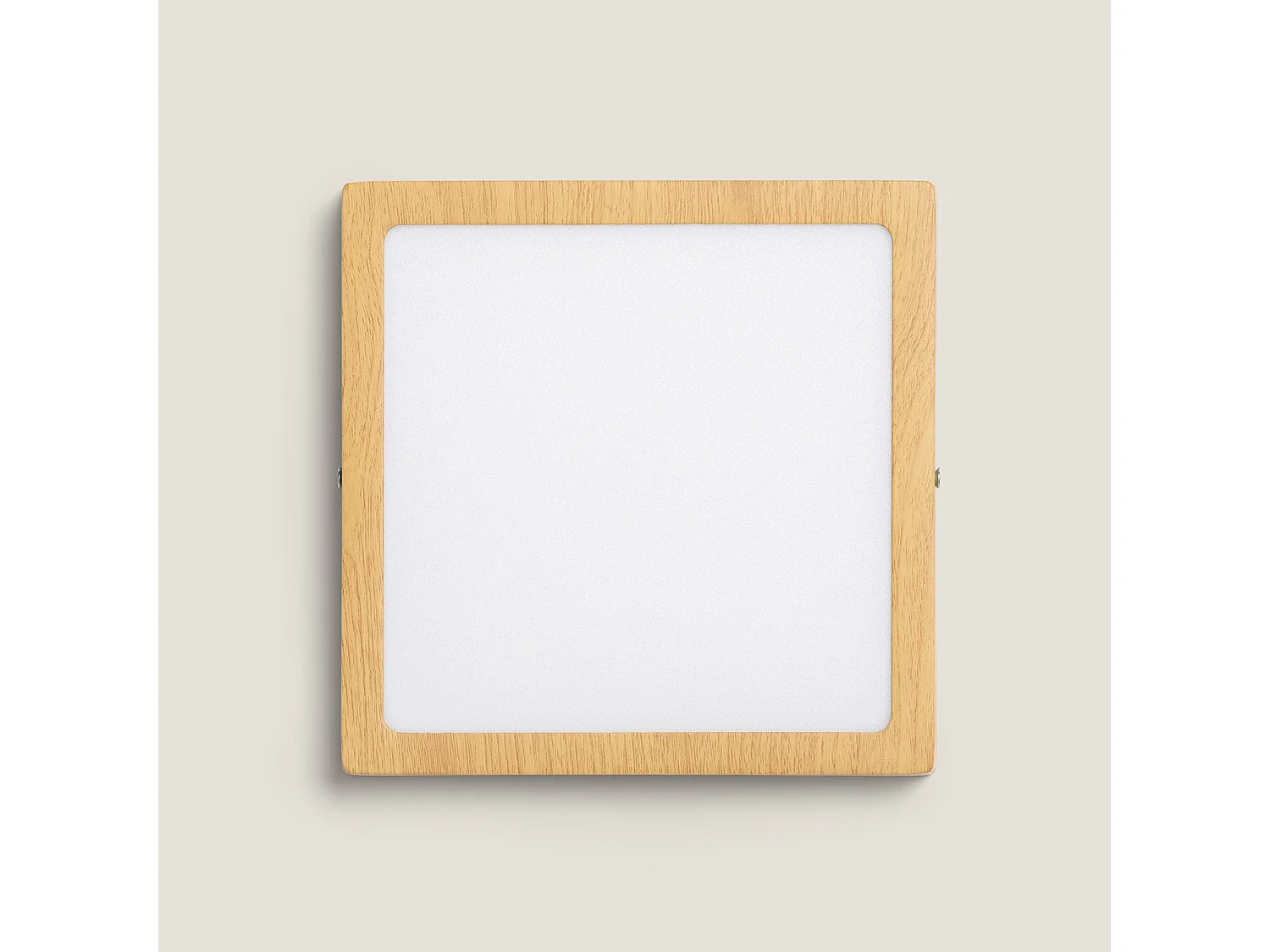 Plafoniera LED 18W Quadrata Aluminio 210x210 mm Slim CCT Selezionabile Galán SwitchDimm Nero