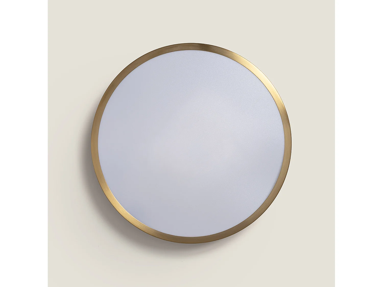 Plafón LED 18W Circular Metal Ø300 mm CCT Seleccionable Haydn Dorado