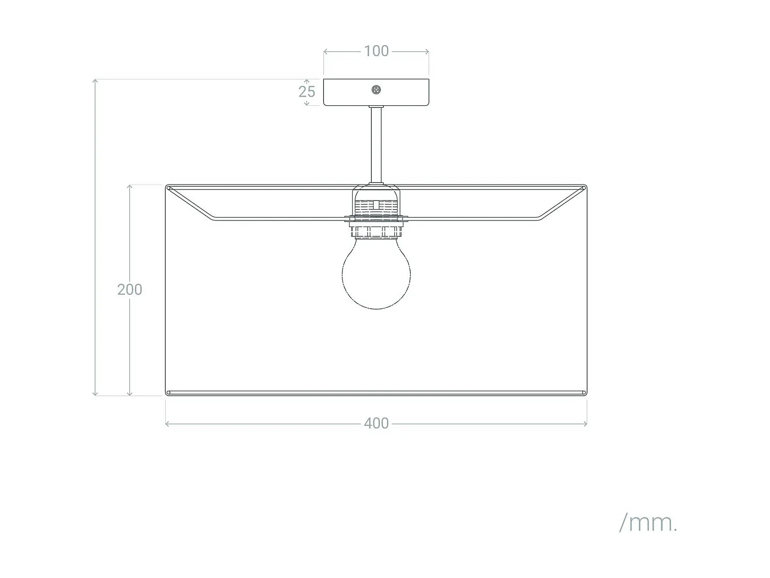 Lampada da Soffitto Metallo e Tessuto Quitón Beige