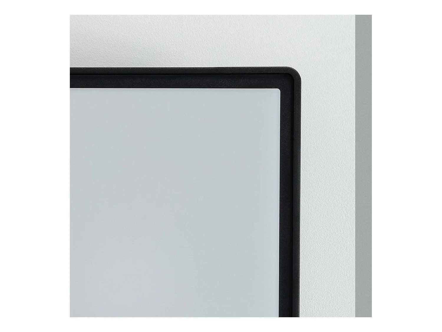 Plafonnier Extérieur Carré Julius IP65 Noir