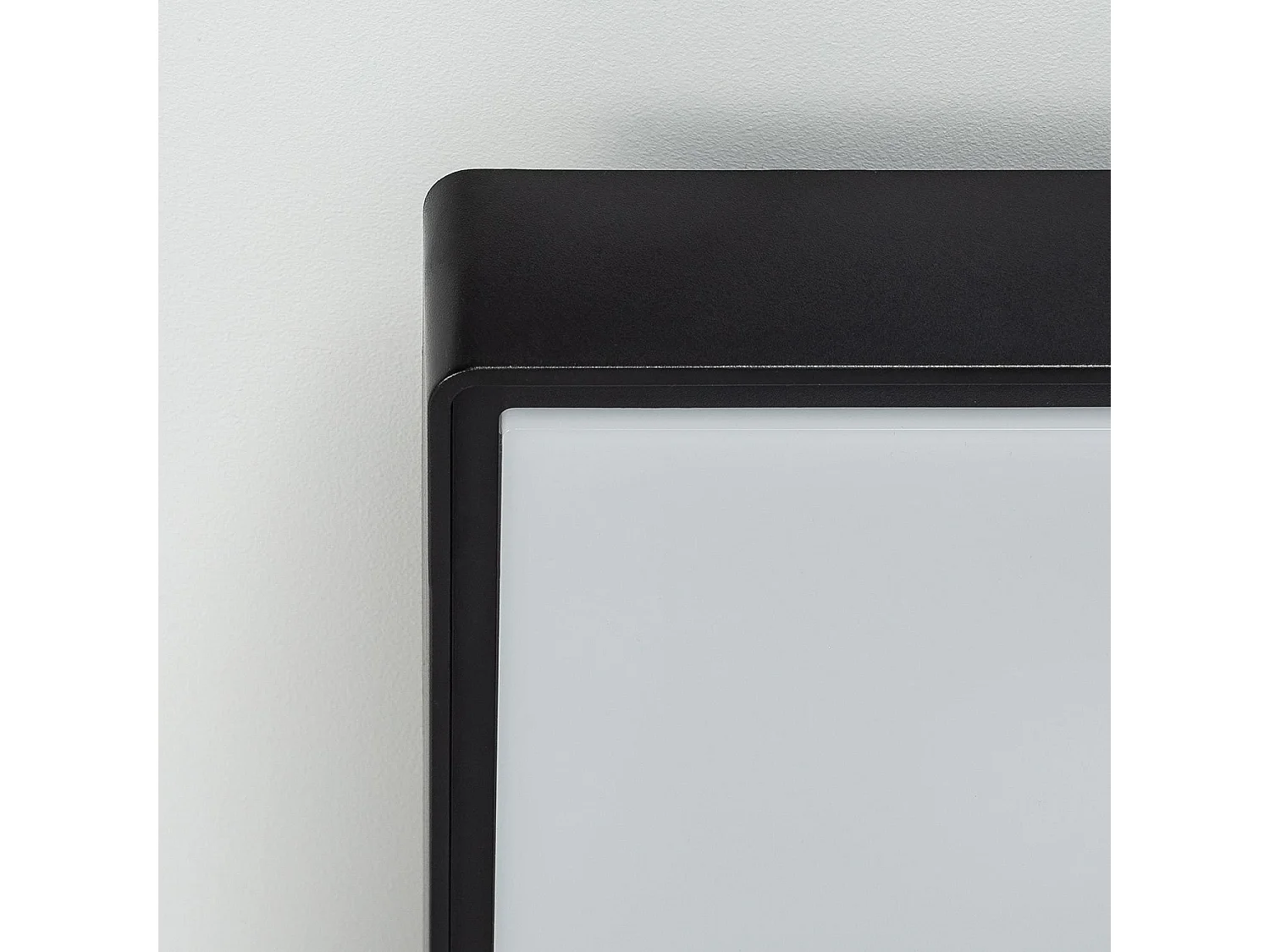 Plafón Cuadrado para Exterior IP65 Julius Negro