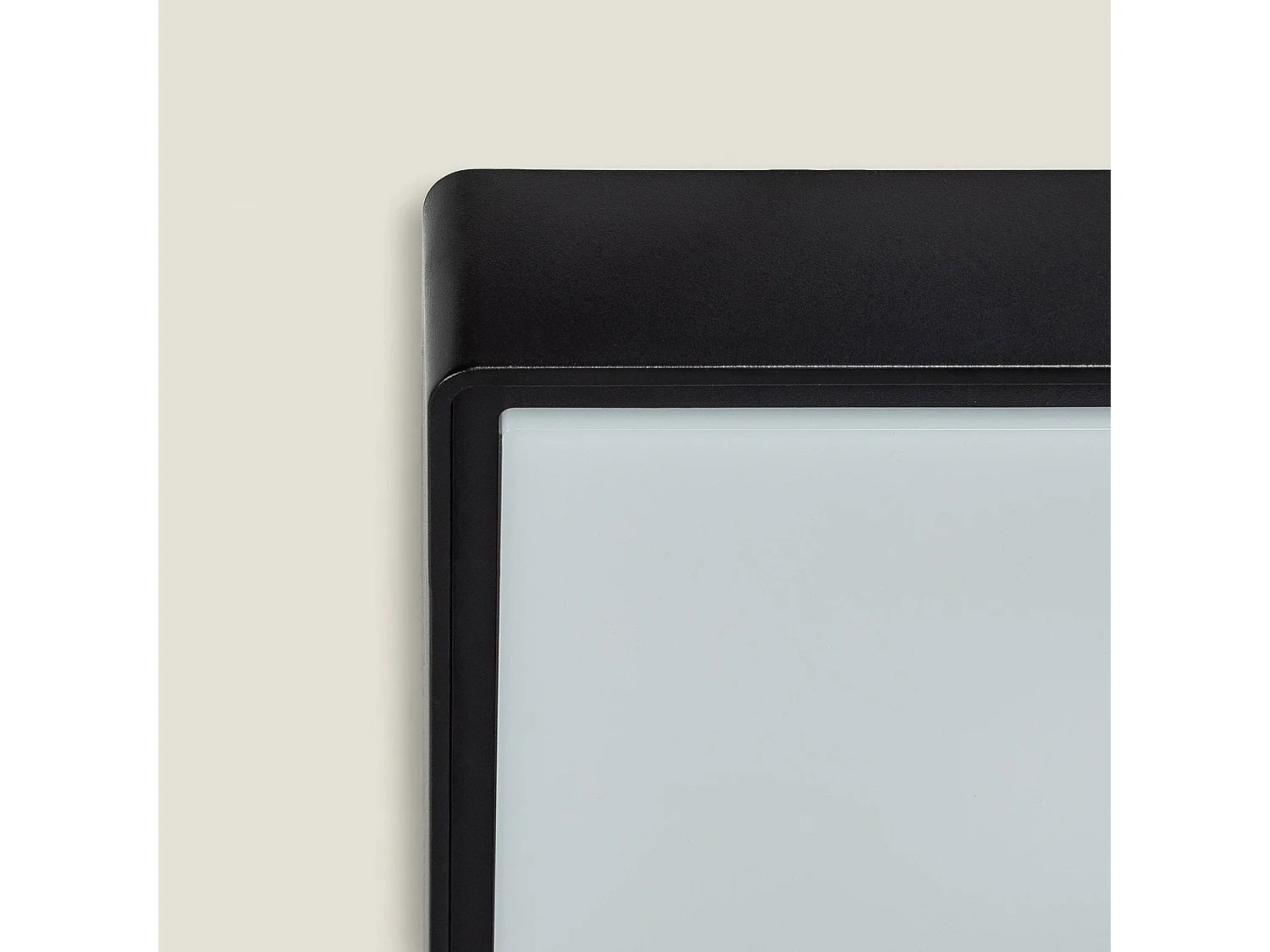 Plafón Cuadrado para Exterior IP65 Julius Negro