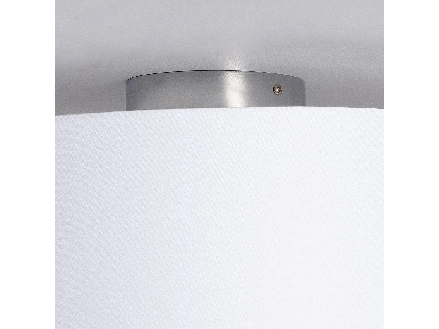 Plafón Circular Tela Ø400 mm Zani Blanco