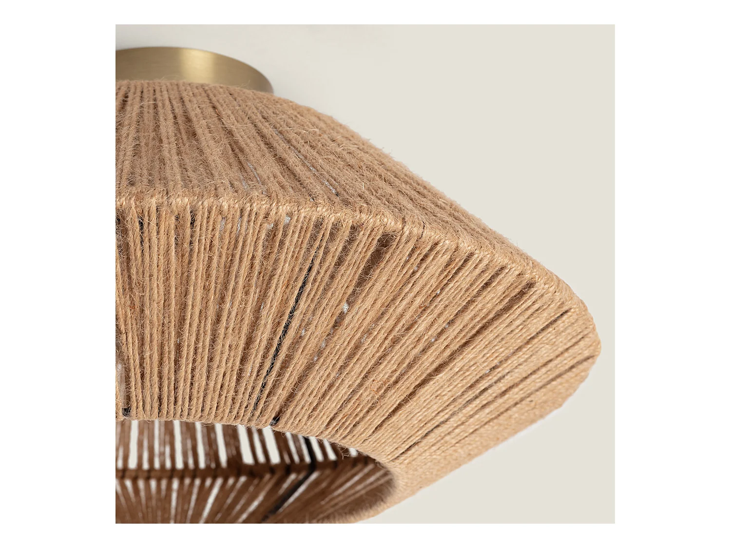 Plafonnier Corde Naturelle  Big Moksha  Naturel