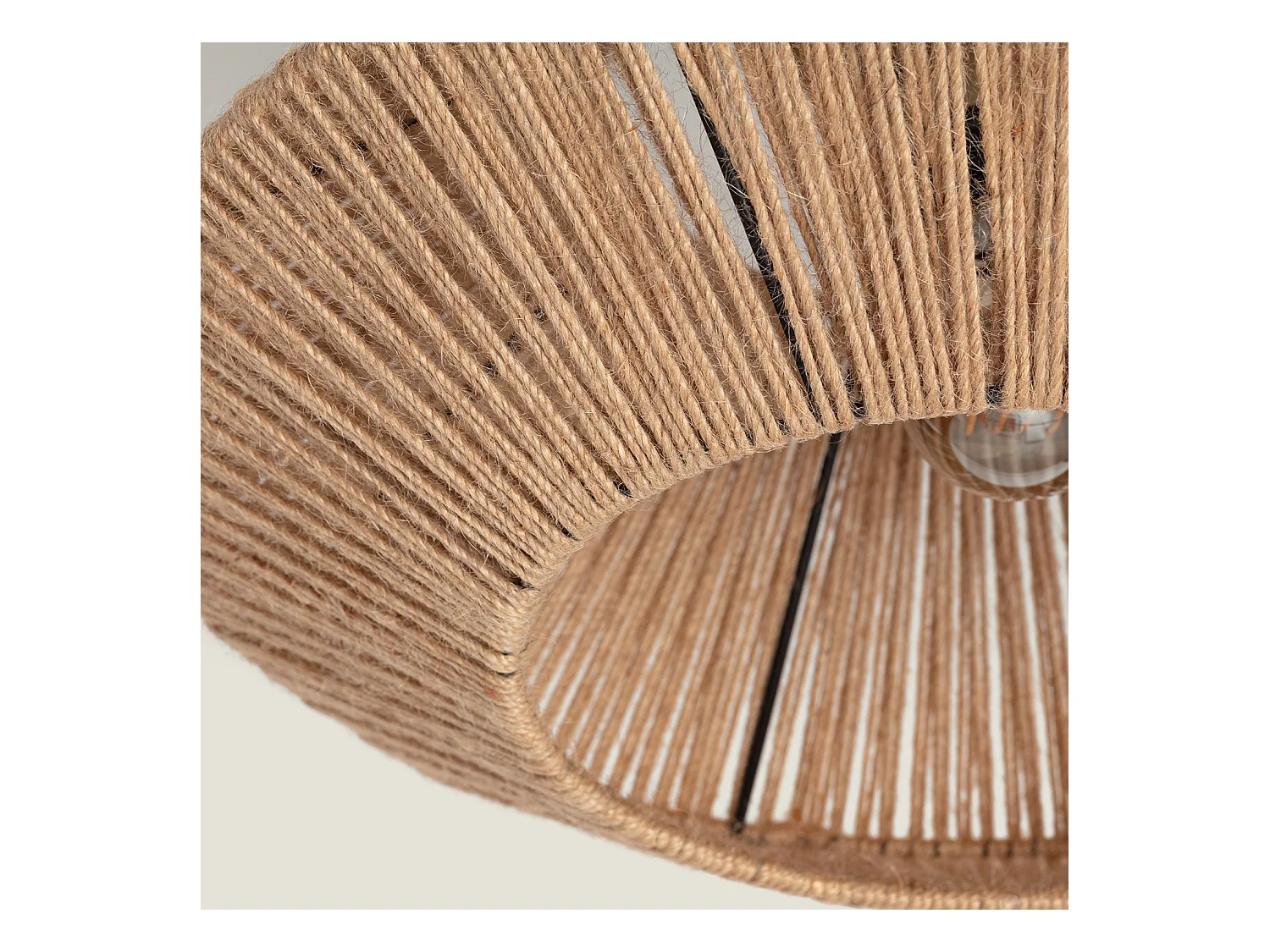 Plafonnier Corde Naturelle  Big Moksha  Naturel