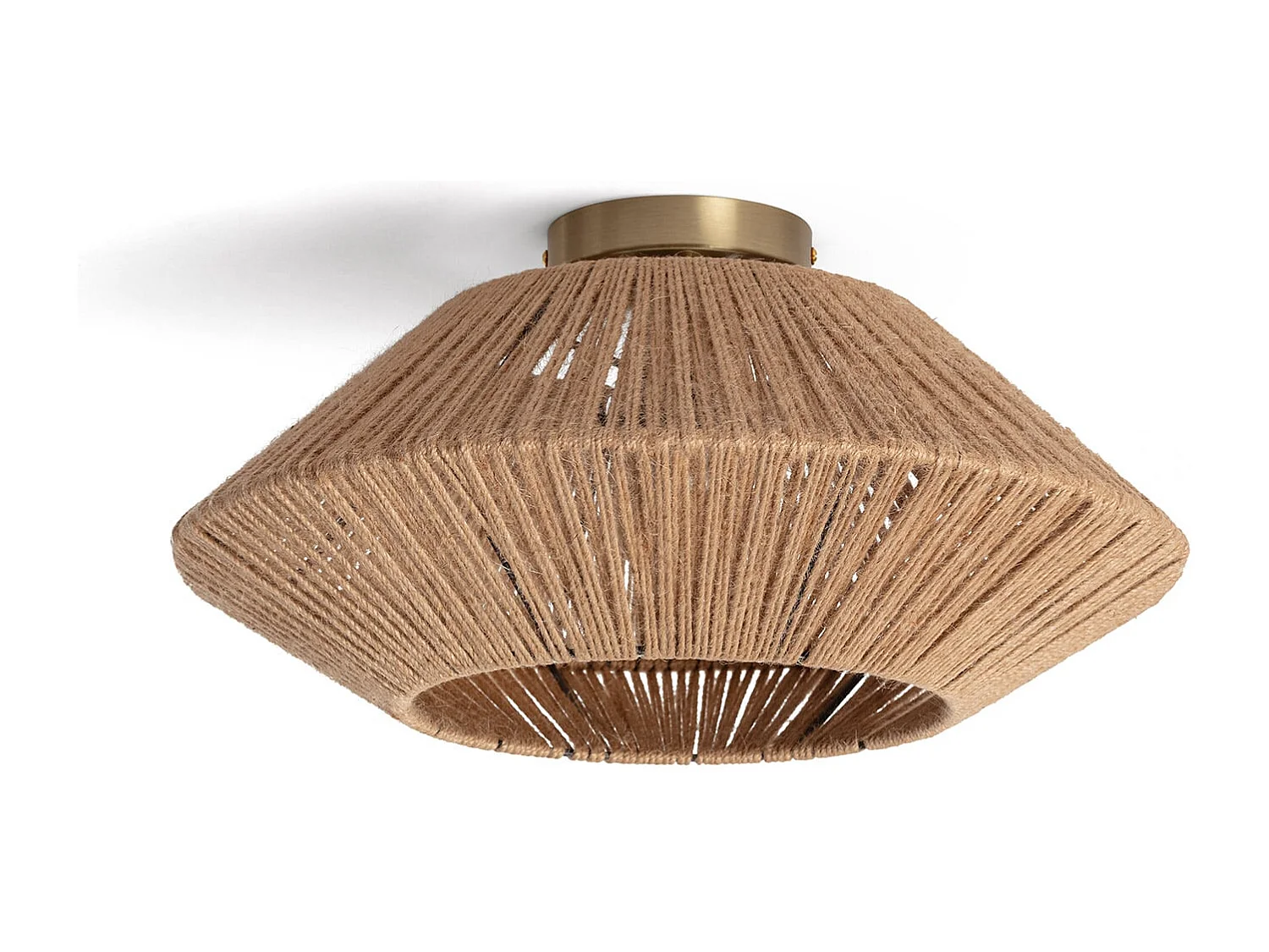 Lampada da Soffitto Corda Naturale Big Moksha Naturale
