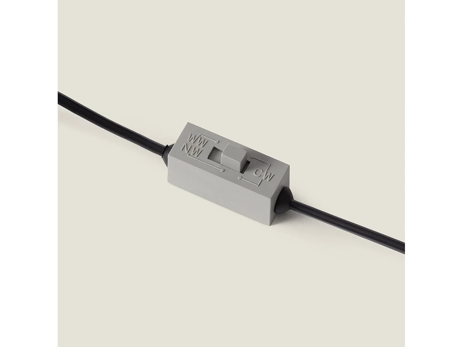 Plafonnier LED 24W Rond Aluminium Ø280 mm Slim CCT Sélectionnable Galán SwitchDimm Noir