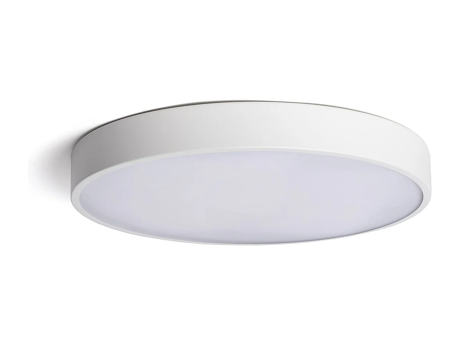 Plafoniera LED 30W Circolare Metallo Ø400 mm CCT Selezionabile Hidria Bianco