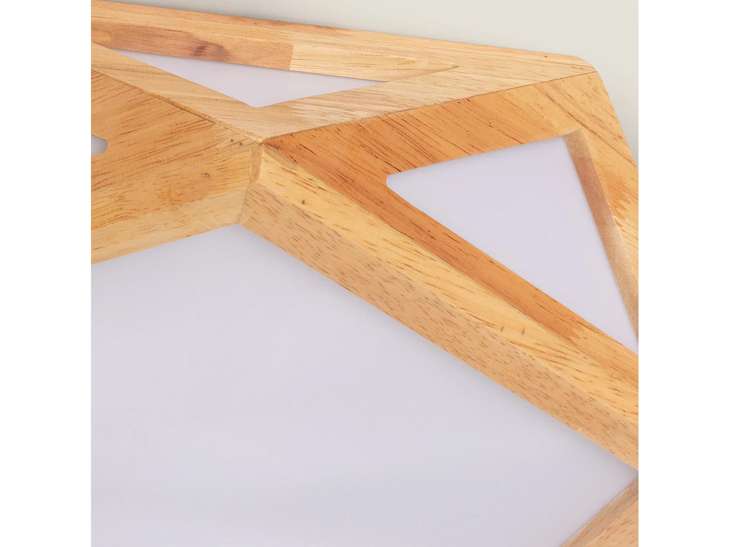 Plafonnier LED Bois CCT Sélectionnable Altigen 20W Bois