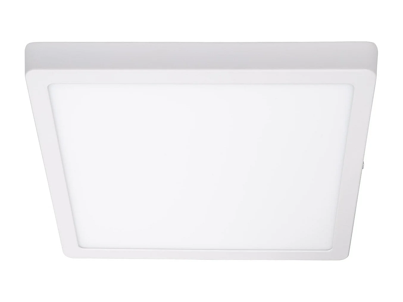 Plafoniera LED 24W Quadrata Alluminio 280x280 mm Slim CCT Selezionabile Galán SwitchDimm Bianco