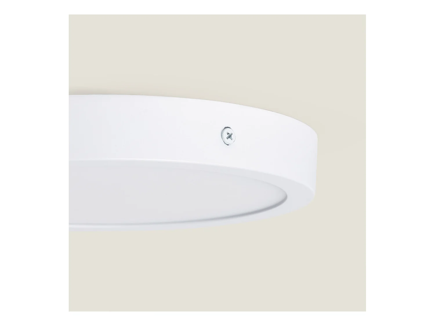 Plafón LED 18W Circular Aluminio Ø210 mm Slim CCT Seleccionable Galán SwitchDimm Blanco