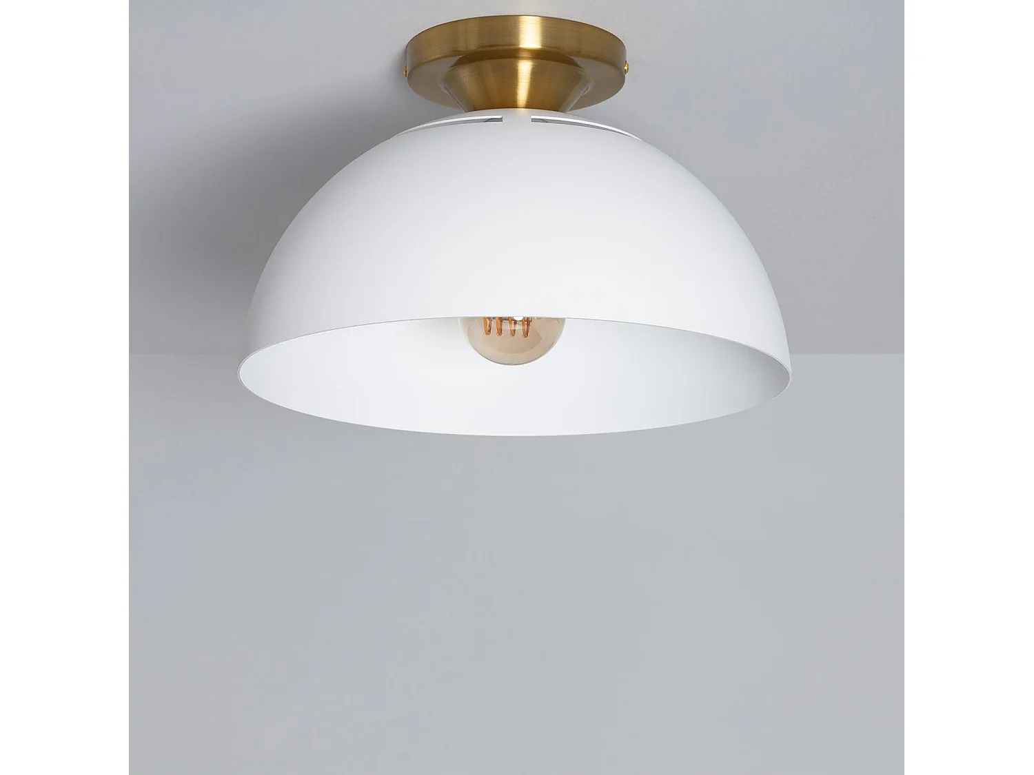 Lámpara de Techo Aluminio Deméter Blanco