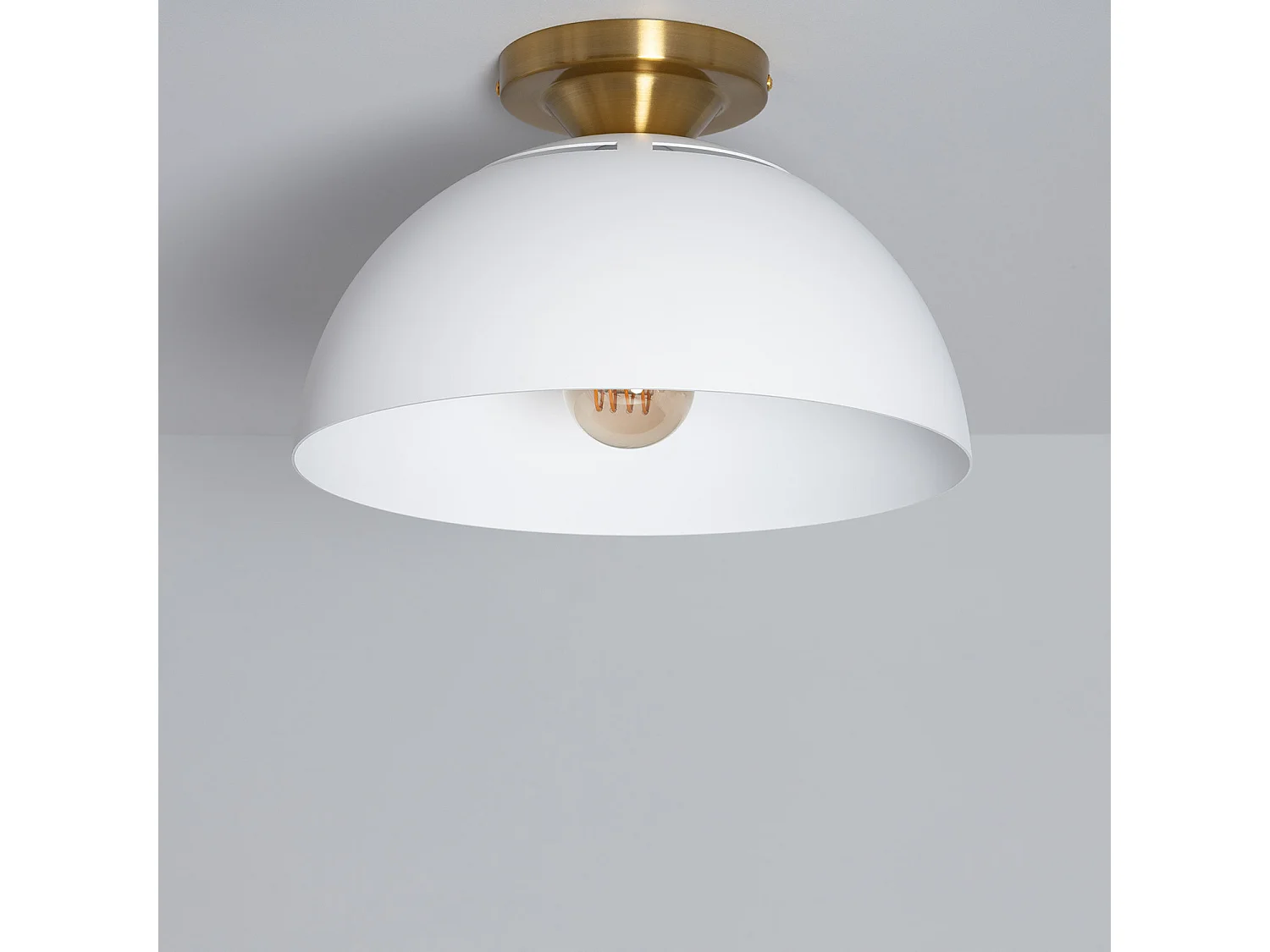 Lámpara de Techo Aluminio Deméter Blanco