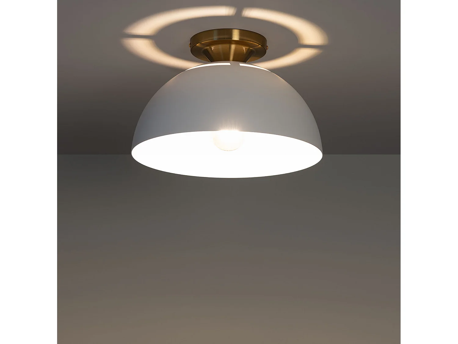 Lámpara de Techo Aluminio Deméter Blanco