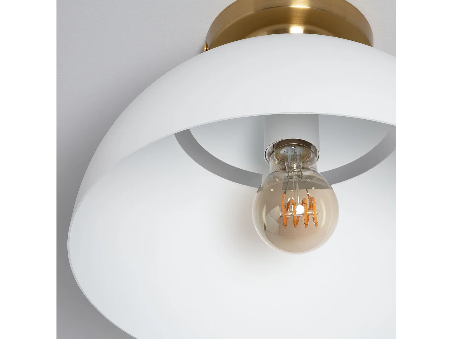 Lámpara de Techo Aluminio Deméter Blanco