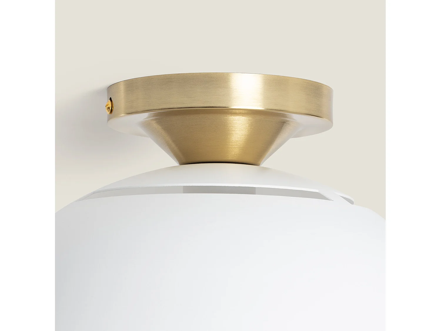 Plafonnier Aluminium Deméter Blanc