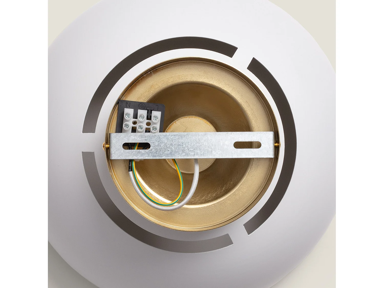 Plafonnier Aluminium Deméter Blanc