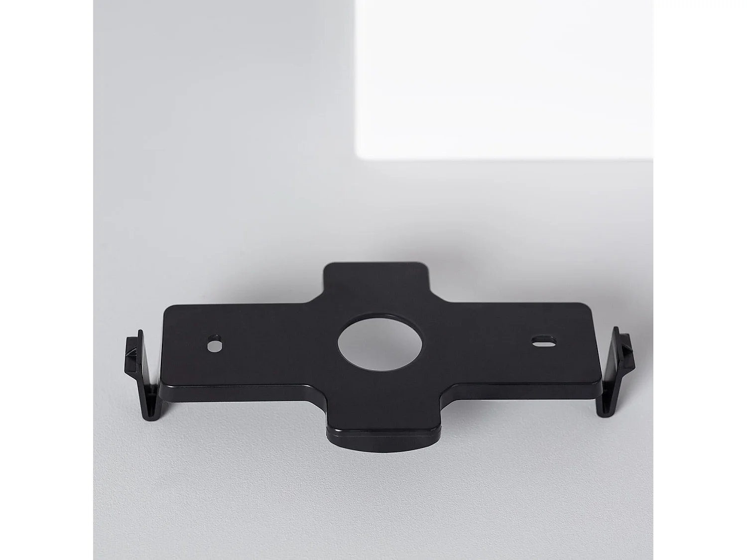 Applique da Soffitto Quadrata Doppia Bianca con Lampadina GU10 Space 6000K Bianco Freddo