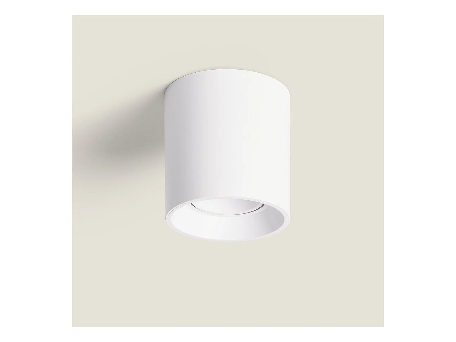 Aplique de Techo Cuarzo Blanco