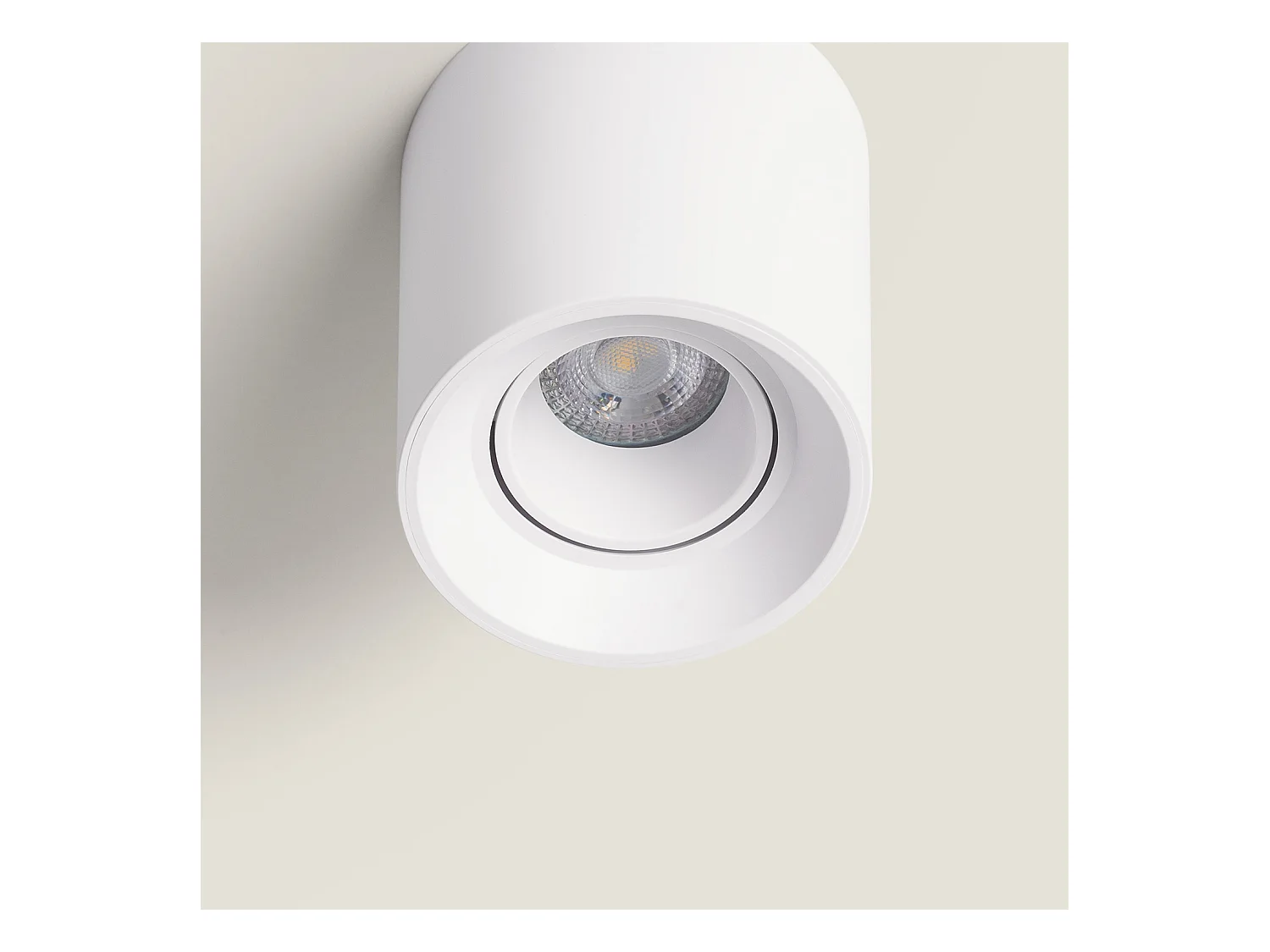 Aplique de Techo Cuarzo Blanco