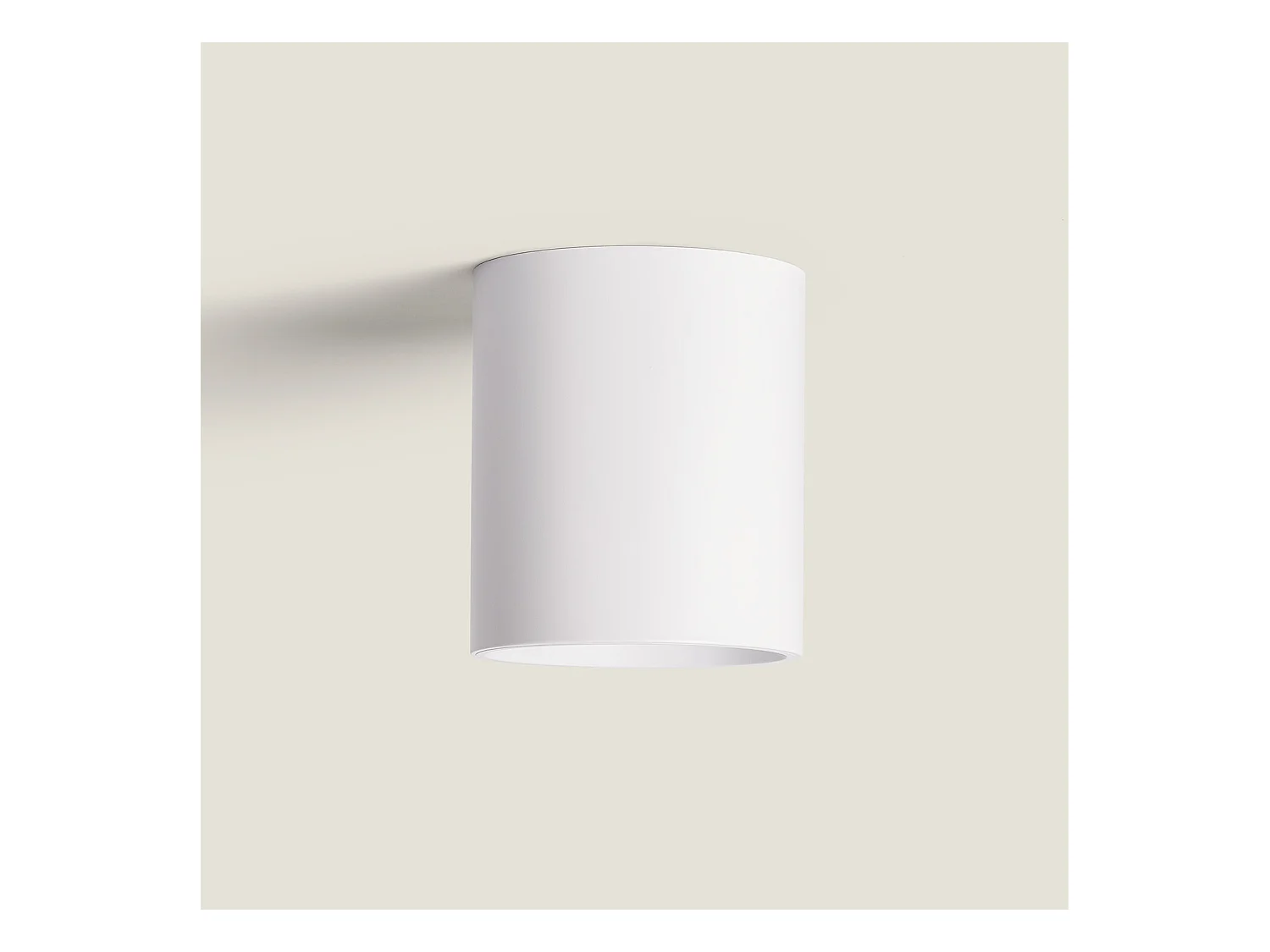 Aplique de Techo Cuarzo Blanco