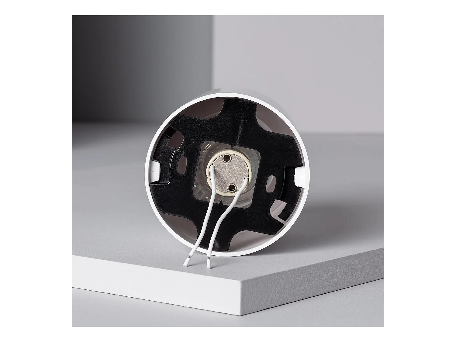 Aplique de Techo Cuarzo Blanco