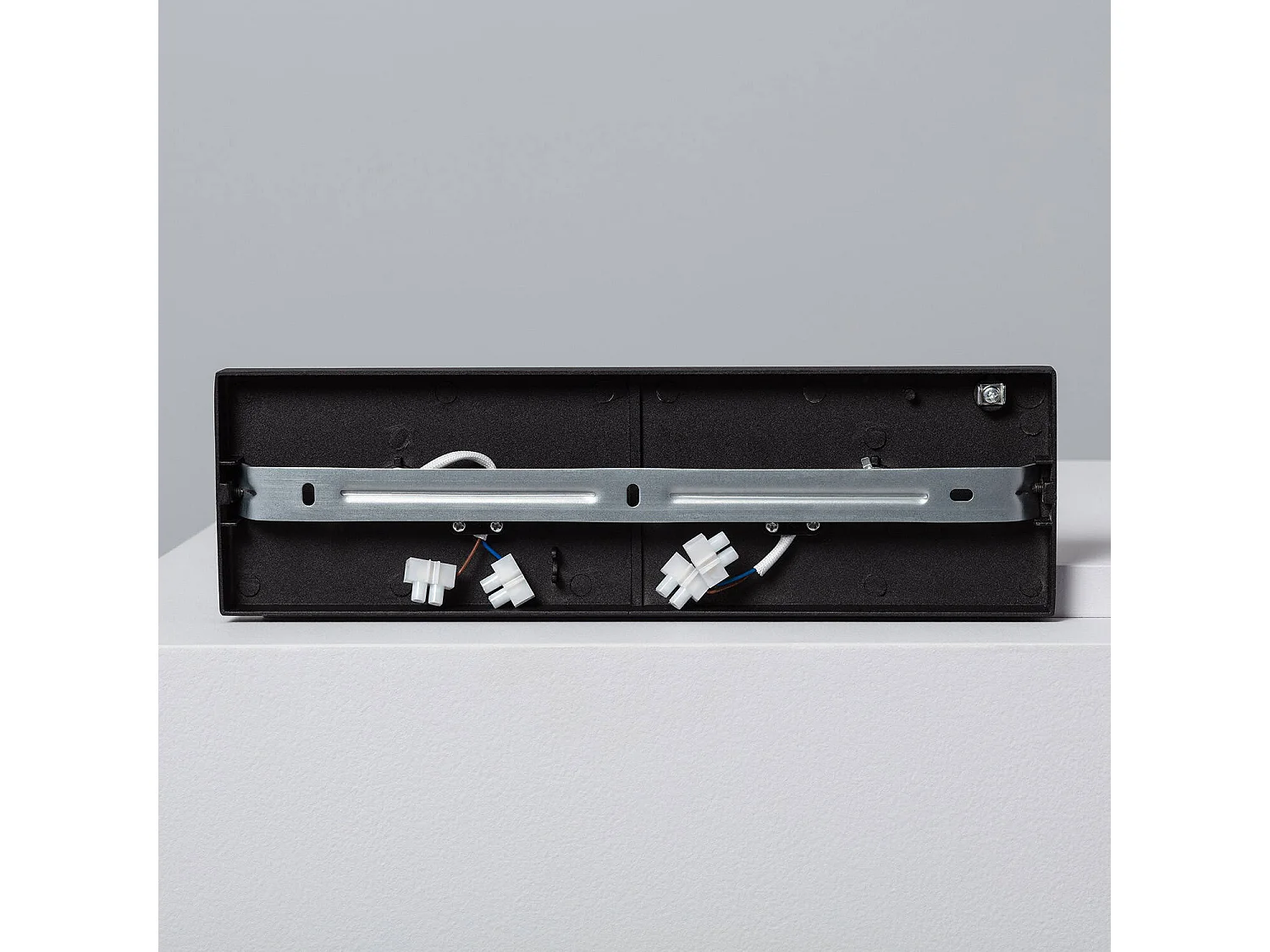 Spot à Douille Double en Saillie Orientable Aluminium Gylu à Ampoule GU10  Noir