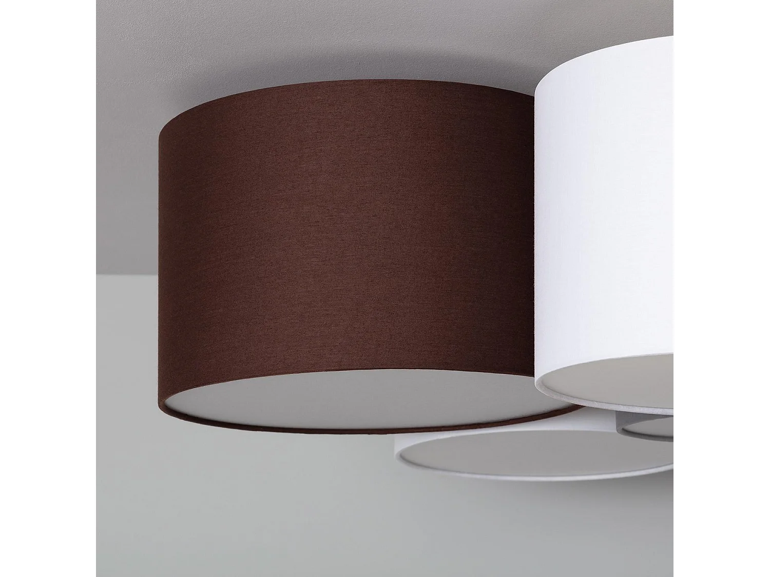 Plafonnier Rond Tissu Tallabo Multicolore